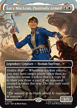画像ギャラリー No.002のサムネイル画像 / 「MTG」×「Fallout」のコラボコレクション「Secret Lair: Rad Superdrop」,1月27日に発売。ドラマ版のキャラクターなどをカード化