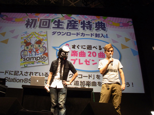 TGS 2011θۿꡪ Des-ROWTRAΥ饤֤Ԥ줿pop'n music portable2 Special Stage at TGS2011ץݡ