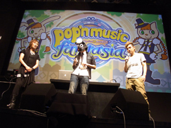 TGS 2011θۿꡪ Des-ROWTRAΥ饤֤Ԥ줿pop'n music portable2 Special Stage at TGS2011ץݡ