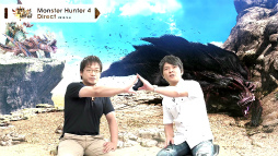 ֥󥹥ϥ󥿡4פ˥ޥꥪ륤󥯤о졪ǤŷƲܥȤȯɽ줿Monster Hunter 4 Directפξݡ