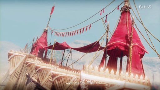 BLESSWorld Position offset