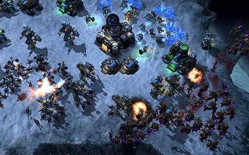 Starcraft IIפοϤȤʤ롤Starcraft II: Hearts of the SwarmפƤȯ䡣Zerg緲Ψ륱ꥬΥڡ󤬻Ϥޤä