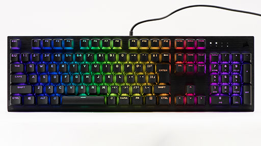 PRCorsairοܡɡK60 RGB PRO SEפϡCHERRY VIOLAåѤCherry MXǸ꺢ʲʤǼ¸