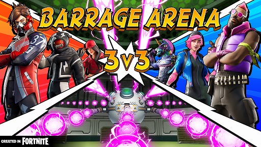 ֥եȥʥȡ׿ꥨƥ֥ޥåסBARRAGE ARENA 3v3פˡSTGΤ褦ʥ󥰤θǤ