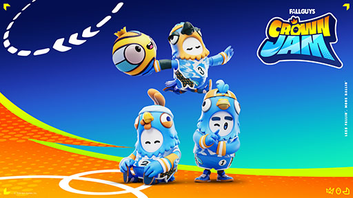 画像ギャラリー No.003のサムネイル画像 / 「フォートナイト」，Fall Guysとコラボした新モード「Fall Guys Crown Jam」を1月23日から期間限定で配信。3対3のカオスが入り混じるチーム戦