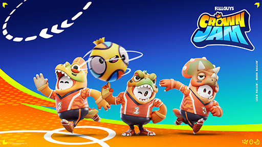 画像ギャラリー No.004のサムネイル画像 / 「フォートナイト」，Fall Guysとコラボした新モード「Fall Guys Crown Jam」を1月23日から期間限定で配信。3対3のカオスが入り混じるチーム戦
