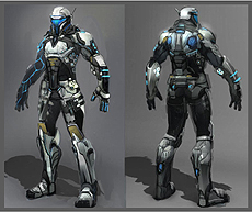 画像ギャラリー No.016のサムネイル画像 / SFモチーフのスマートフォン向けTPS「FrontierGunners（フロンティアガンナー）」の公式サイトがオープン。αテストは近日開始予定