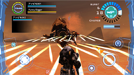 画像ギャラリー No.005のサムネイル画像 / Androidアプリ「FrontierGunners（フロンティアガンナー）」のβテスト版が公開に。「武器開発」「武器合体」という2つの新システムを搭載