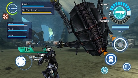 画像ギャラリー No.010のサムネイル画像 / Android向けオンラインアクションSTG「フロンティアガンナー」，β2テストが本日スタート。課金システムのテストに伴い，1500円分のコインを無料配布