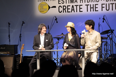 画像ギャラリー No.002のサムネイル画像 / TOYOTAの「CREATE THE FUTURE PROJECT」記者発表会会場で，カーナビをニンテンドーDSで操作できる「クルマでDS」を体験してきた