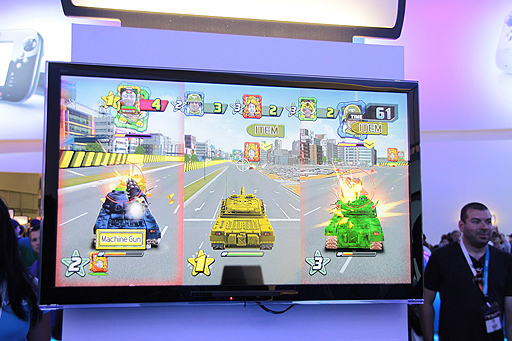 E3 2012ǤŷƲ֥֡TANK! TANK! TANK!פץ쥤ǤˤϤʤWii UʤǤϤεǽ