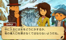 画像集#030のサムネイル/氷の中から目覚めた謎の少女と,少女を狙う謎の組織。謎が謎を呼ぶ「レイトン教授と超文明Aの遺産」のあらすじを確認しよう
