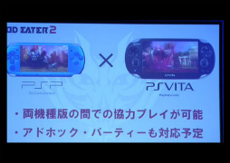 GOD EATER 2פPS VitaǤ2013ǯPSPǤƱȯꡣξ֤ζϥץ쥤䥢ɥۥåѡƥˤбưɲá