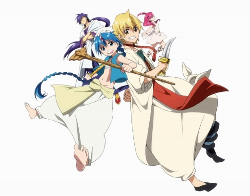 画像集#002のサムネイル/「マギ はじまりの迷宮」のロゴとキービジュアルが本日公開。「モルジアナ」「ゴルタス」「ジャミル」の3Dモデルも確かめよう