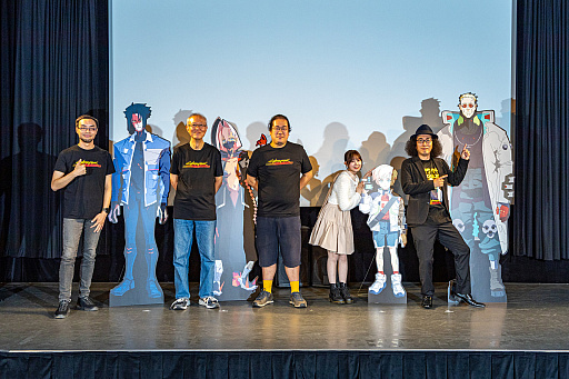 画像ギャラリー No.014のサムネイル画像 / アニメ「サイバーパンク: エッジランナーズ2」は，4人の主人公が織りなす群像劇に。第1話試写会＆制作陣・キャスト陣の舞台挨拶をレポート