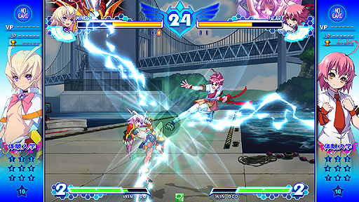 画像集#005のサムネイル/「アルカナハート3 LOVE MAX SIX STARS!!!!!!」のメインビジュアルとOP映像が公開。PS3「AQUAPAZZA」による「第3回エクサムカップミニ（仮）」の情報も