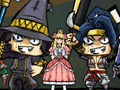 Android版「ケリ姫スイーツ」のサービスが本日スタート。新たに追加されたキャラクター達を蹴り飛ばしてスイーツショップをモンスターの侵略から救え