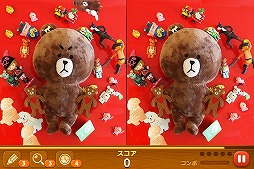画像ギャラリー No.004のサムネイル画像 / LINE GAMEの新作,パズルゲーム「LINE まちがい探し」が配信に