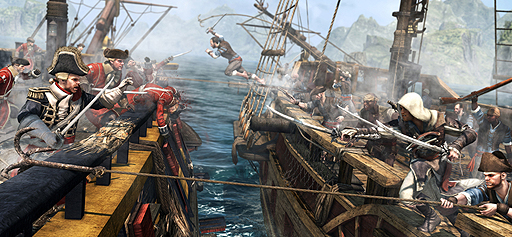 #009Υͥ/E3 2013Ϻμ͸ϥץ쥤䡼Assassin's Creed IV: Black Flagץǥ쥯ꥤ󥿥ӥ塼Vɤġ