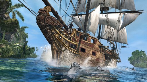 gamescomϡAssassin's Creed 4: Black FlagפΥ󥰥ץ쥤θ±μΤȤʤäơʥֳ˼ͳڤ⤦