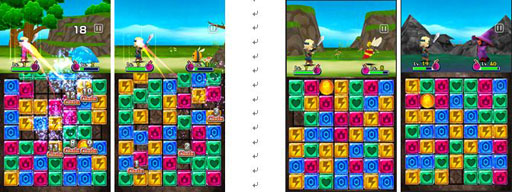 画像ギャラリー No.005のサムネイル画像 / Android向けパズルゲーム「パズル de バトル！」の配信が本日開始に