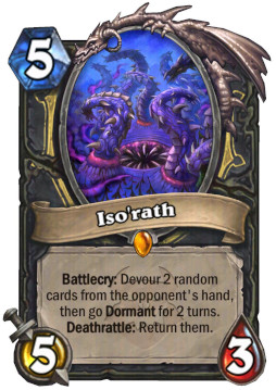 画像ギャラリー No.001のサムネイル画像 / 「ハースストーン」，次期拡張版「終焉のアゼロス」のローグ用レジェンドミニオン「イソラス」を4Gamer独占公開