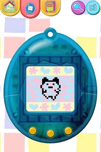 画像ギャラリー No.002のサムネイル画像 / 「スマホで発見!!たまごっち」が配信に。懐かしいおもちゃを再現したモードも