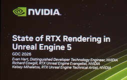 画像ギャラリー No.002のサムネイル画像 / NVIDIAカスタム版ゲームエンジン「NvRTX」とは何か。この先10年のゲームグラフィックス技術に向けた布石が明らかに［GDC 2026］