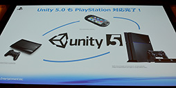 Unite 2015ϥޥ۸PS VitaǲŬưݥȤȤϡProject MorpheusפUnity 5.0бϪ줿SCEֱݡ