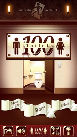 脱出ゲーム “100 Toilets”