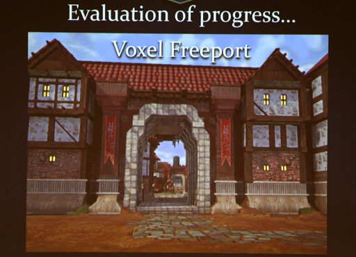 GDC 2014ϲFreeportVoxelǺȤʤ롣EverQuest Next LandmarkצƥȤޤǤγȯ