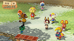 画像集#002のサムネイル/「どうぶつの森」をより深く味わうためのWii U用DL専用ソフト「どうぶつの森 こもれび広場」が本日配信。価格は無料,2014年末までの期間限定配信
