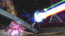 画像集#015のサムネイル/「機動戦士ガンダム EXVS.FB」,DLC「高機動型ザクII後期型(ジョニー・ライデン機)」「インフィニットジャスティスガンダム(ラクス搭乗)」を発売日から無料配信