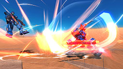 画像集#030のサムネイル/「機動戦士ガンダム EXVS.FB」，DLC「高機動型ザクII後期型（ジョニー・ライデン機）」「インフィニットジャスティスガンダム（ラクス搭乗）」を発売日から無料配信