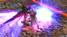 画像集#034のサムネイル/「機動戦士ガンダム EXVS.FB」,DLC「高機動型ザクII後期型(ジョニー・ライデン機)」「インフィニットジャスティスガンダム(ラクス搭乗)」を発売日から無料配信