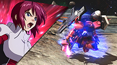 画像集#042のサムネイル/「機動戦士ガンダム EXVS.FB」,DLC「高機動型ザクII後期型(ジョニー・ライデン機)」「インフィニットジャスティスガンダム(ラクス搭乗)」を発売日から無料配信