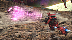 画像集#045のサムネイル/「機動戦士ガンダム EXVS.FB」,DLC「高機動型ザクII後期型(ジョニー・ライデン機)」「インフィニットジャスティスガンダム(ラクス搭乗)」を発売日から無料配信