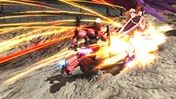画像集#049のサムネイル/「機動戦士ガンダム EXVS.FB」，DLC「高機動型ザクII後期型（ジョニー・ライデン機）」「インフィニットジャスティスガンダム（ラクス搭乗）」を発売日から無料配信