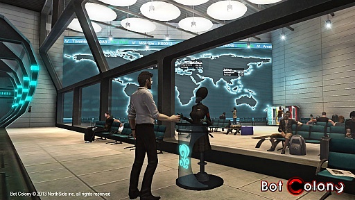 画像ギャラリー No.003のサムネイル画像 / プレイヤーとの会話ができる高度なAIを持つPC向けアドベンチャー，「Bot Colony」の開発資金募集が，Kickstarterでスタート