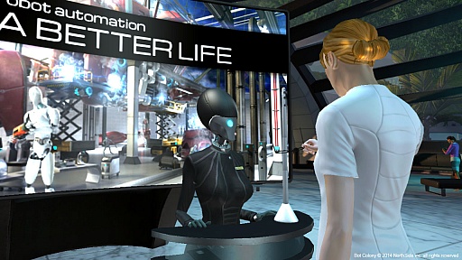 画像ギャラリー No.004のサムネイル画像 / AIと会話を行いながらゲームを進めていくアドベンチャーゲーム，「Bot Colony」のアーリーアクセス版が「Steam」でリリース