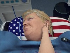 إƥѥߥ졼󤬡θ̴ζ顩Surgeon Simulator: Inside Donald Trumpפۿ