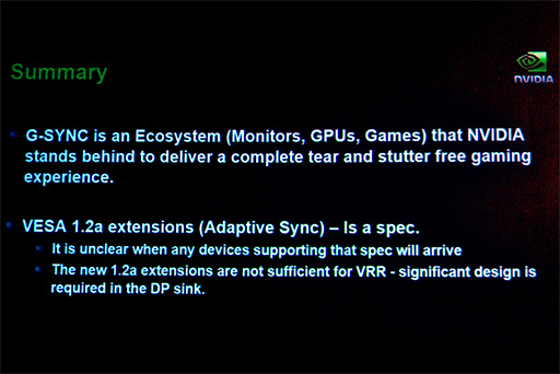 COMPUTEXVESAʤΡAdaptive-SyncоG-SYNCϤɤʤΤNVIDIAG-SYNCôԤʹƤߤ