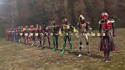 画像集#001のサムネイル/「仮面ライダー バトライド・ウォーII」，巨大ボスとの戦いなどを収録したPV第2弾が公開