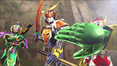 画像集#009のサムネイル/「仮面ライダー バトライド・ウォーII」，巨大ボスとの戦いなどを収録したPV第2弾が公開