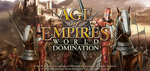 #002Υͥ/KLab̾RTSAge of Empiresץ꡼Υޥ۸ǿAge of Empires: World Dominationפȯɽ