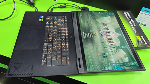 画像ギャラリー No.006のサムネイル画像 / GIGABYTEのゲーミングブランド「AORUS」ブースで，最新のノートPCや有機ELディスプレイを使ってゲームを体験［TGS2026］【PR】