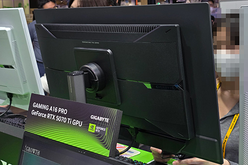 画像ギャラリー No.030のサムネイル画像 / GIGABYTEのゲーミングブランド「AORUS」ブースで，最新のノートPCや有機ELディスプレイを使ってゲームを体験［TGS2026］【PR】