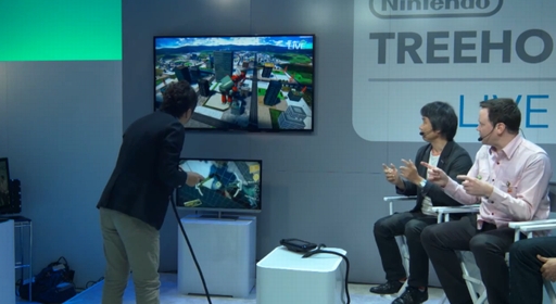 #012Υͥ/E3 2014Wii U֥եåפο⡣л᤬Wii U GamePadեѤ뿷3ܡפξ