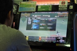 画像集#016のサムネイル/アーケードTCG「BASEBALL HEROES 2014」のロケテストが本日開始。100人を超えるファンが集まった会場の模様を，新要素の概要と共にお届け