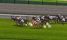 画像集#026のサムネイル/3DS「ダービースタリオンGOLD」最新情報。上/下画面を活用したインタフェースや3D立体視対応のレースシーンで,まさに“3DSならではのダビスタ”に